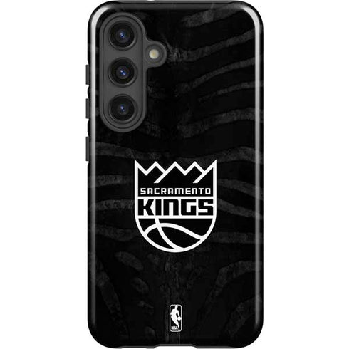 NBA Sacramento Kings Animal Print Galaxy S25 Plus Impact Case
